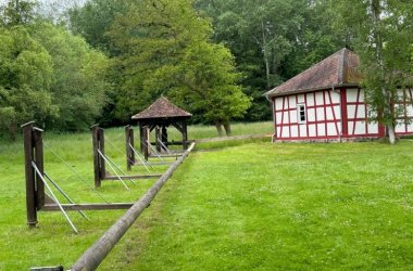 Eine kleine "Stangenkunst" führt heute noch zum Brunnenhaus III